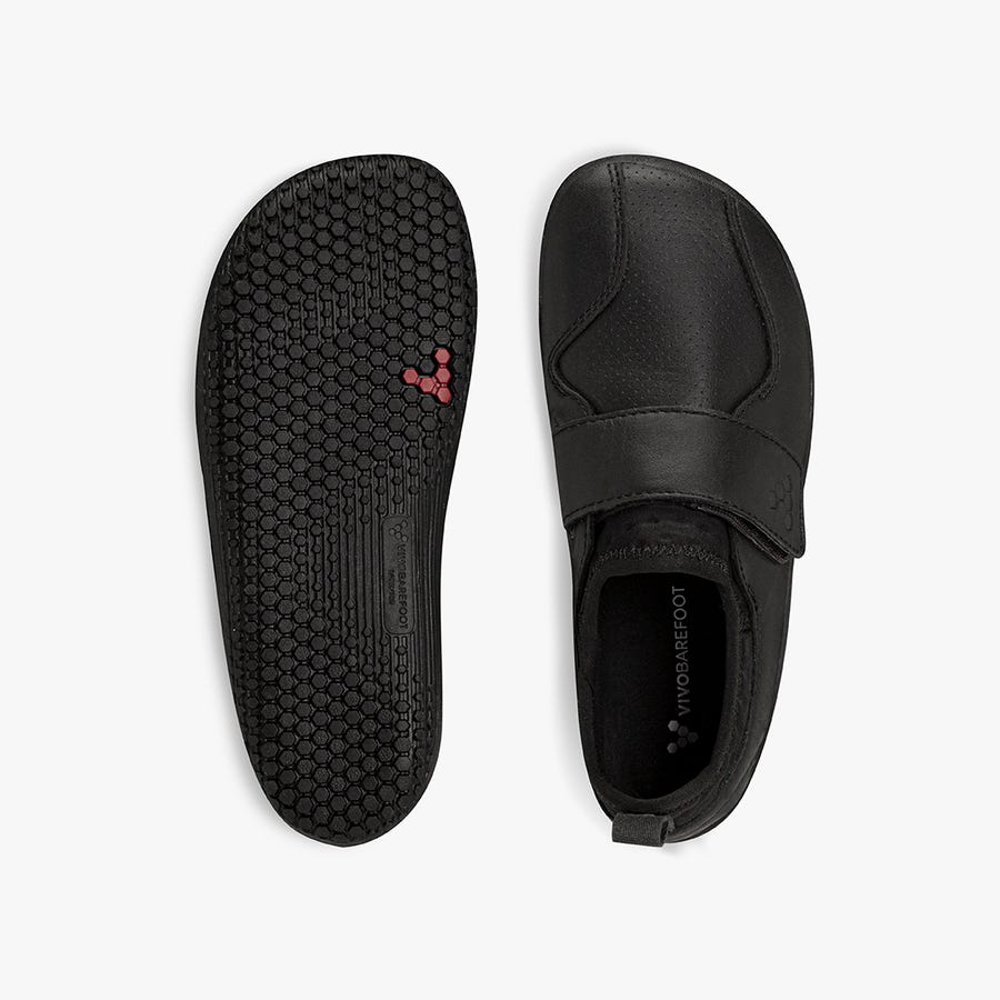 Vivobarefoot Primus School II Vrijetijdsschoenen Kinderen Zwart | Nederland 0235QMAZ